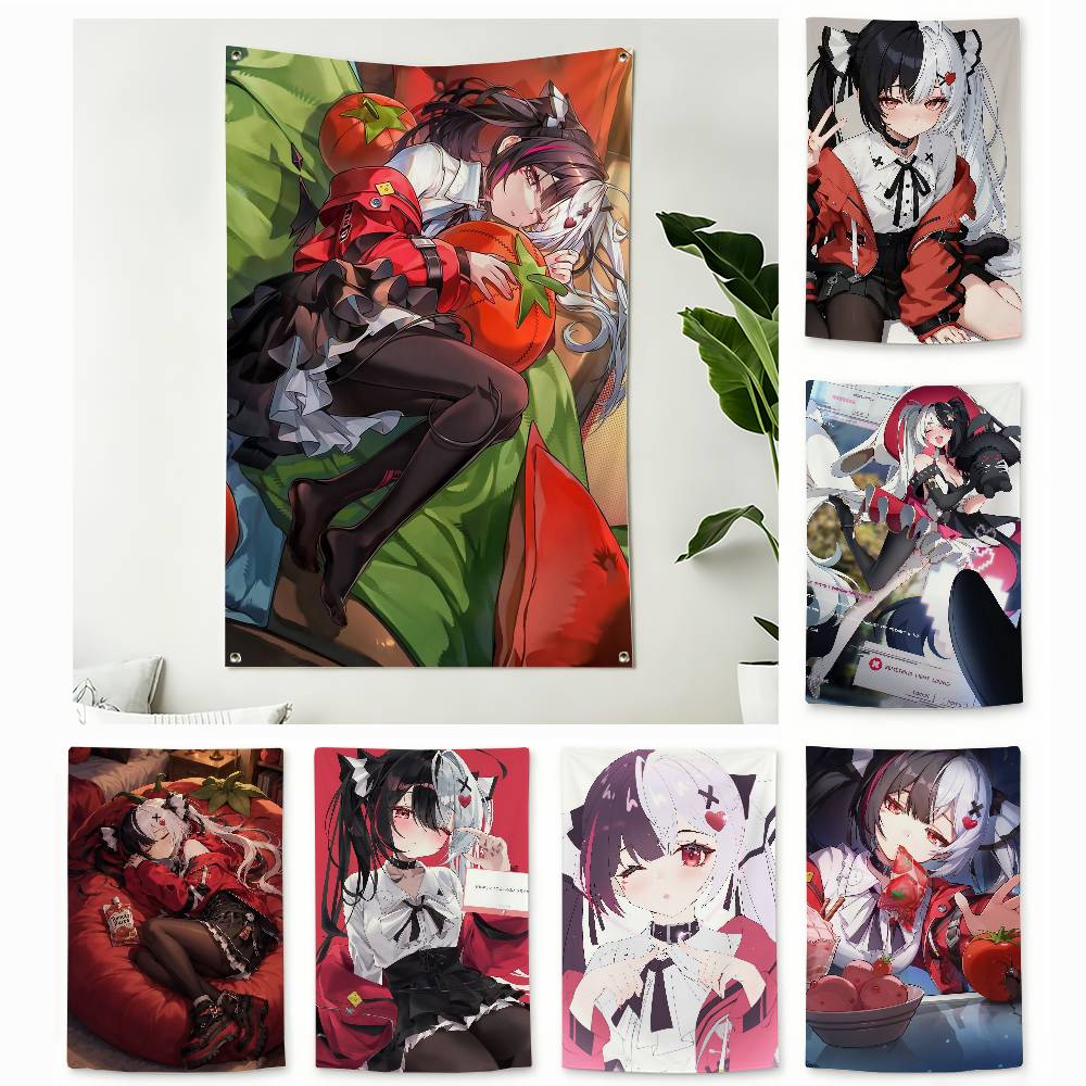 Home Decor Nte - N-NTE 귀여운 L-Lacrimosa 홈 장식 벽걸이형