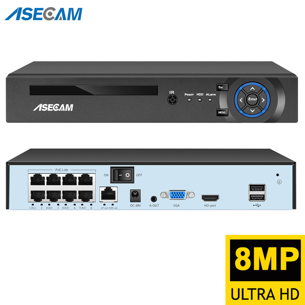 Home Decor Uk - 슈퍼 8MP POE NVR 비디오 레코더