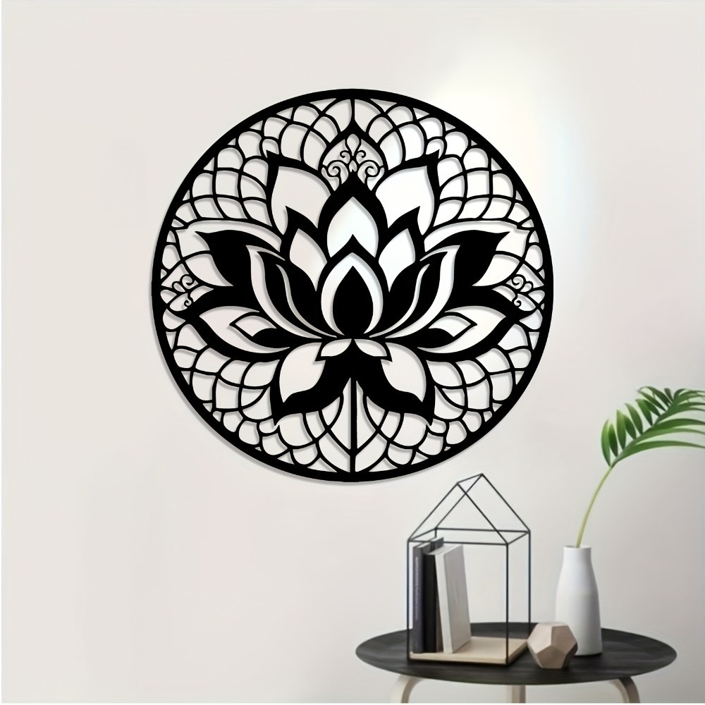 Home Decor Wall Panels - 루미호 금속 벽 장식 연꽃 2D