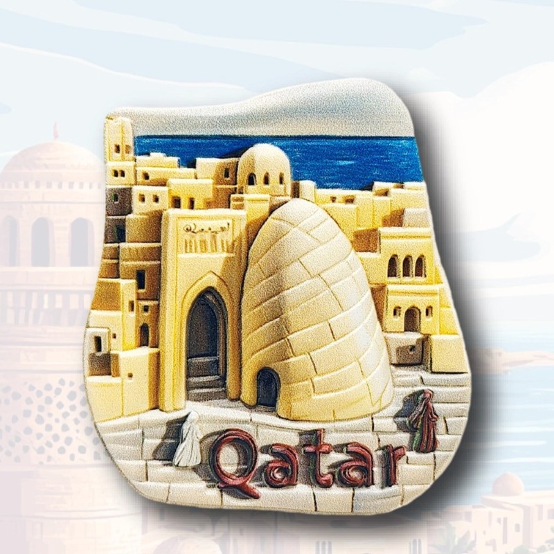 Home Decor Qatar - 카타르 냉장고 자석 카타르 중동 여행