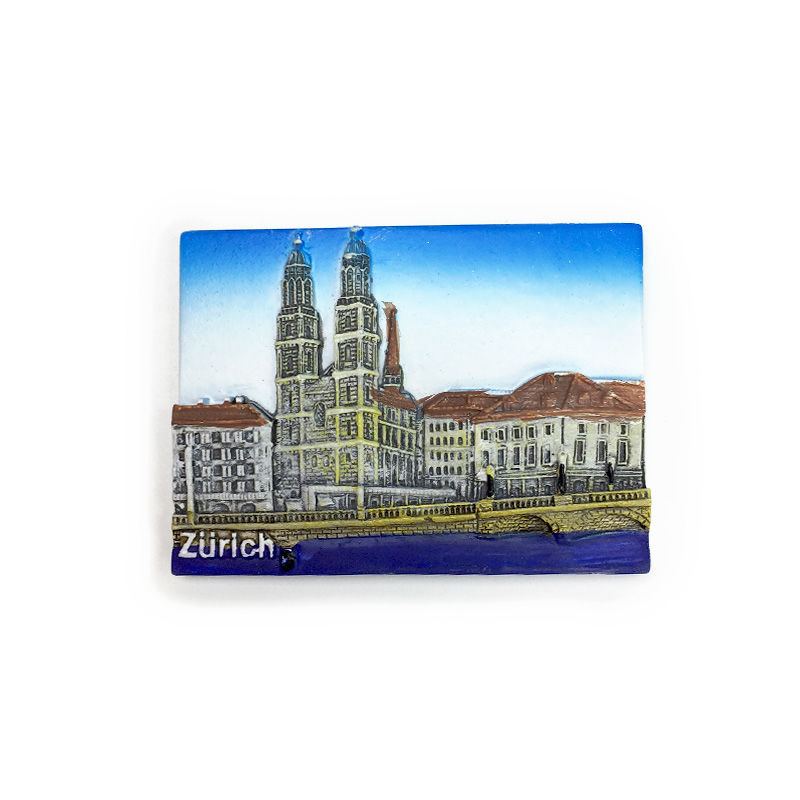 Home Decor Zurich - 스위스 취리히 (그로스뮌스터 대성당 랜드마크) 3D