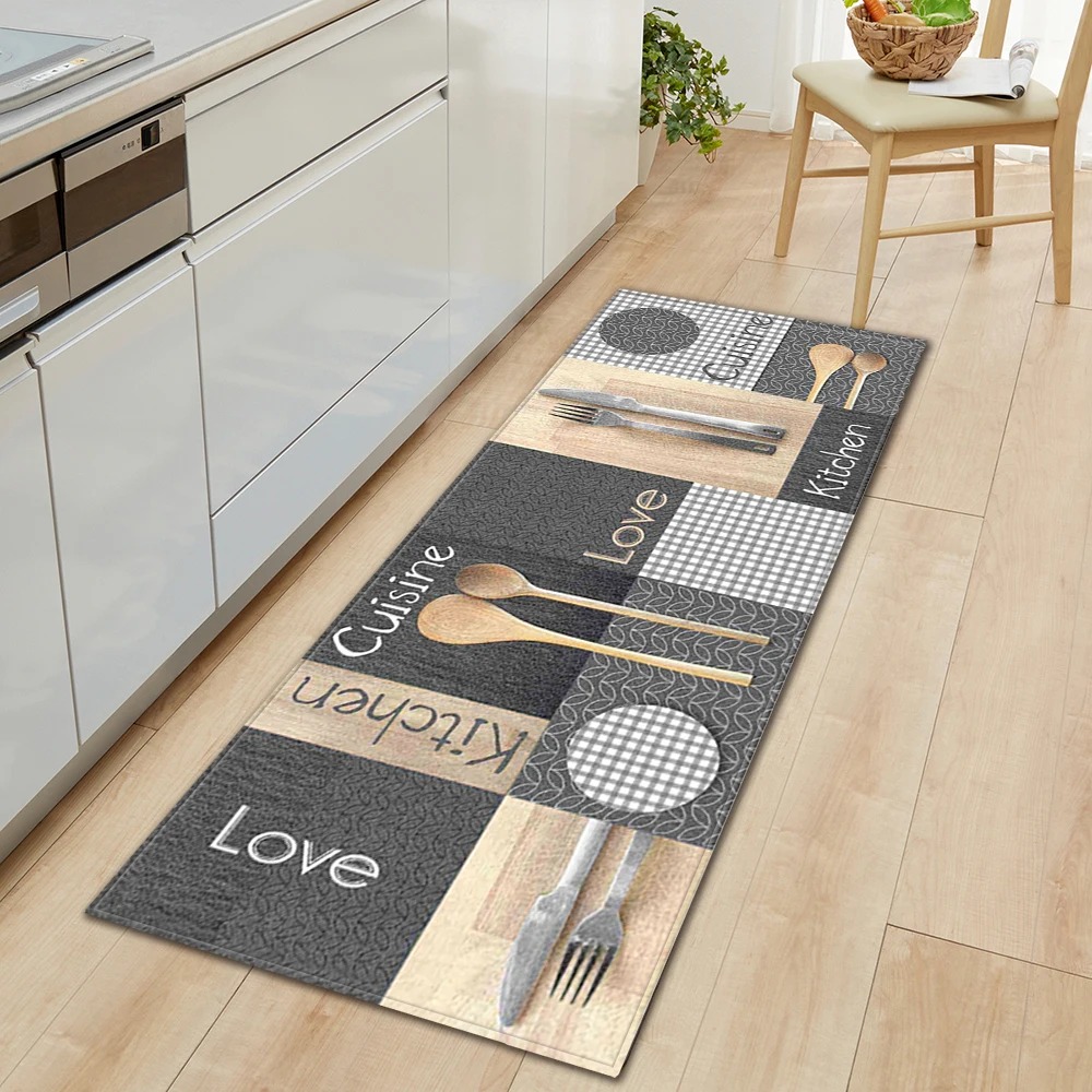 Home Decor Online Free - 주방 바닥 매트 미끄럼 방지 카펫