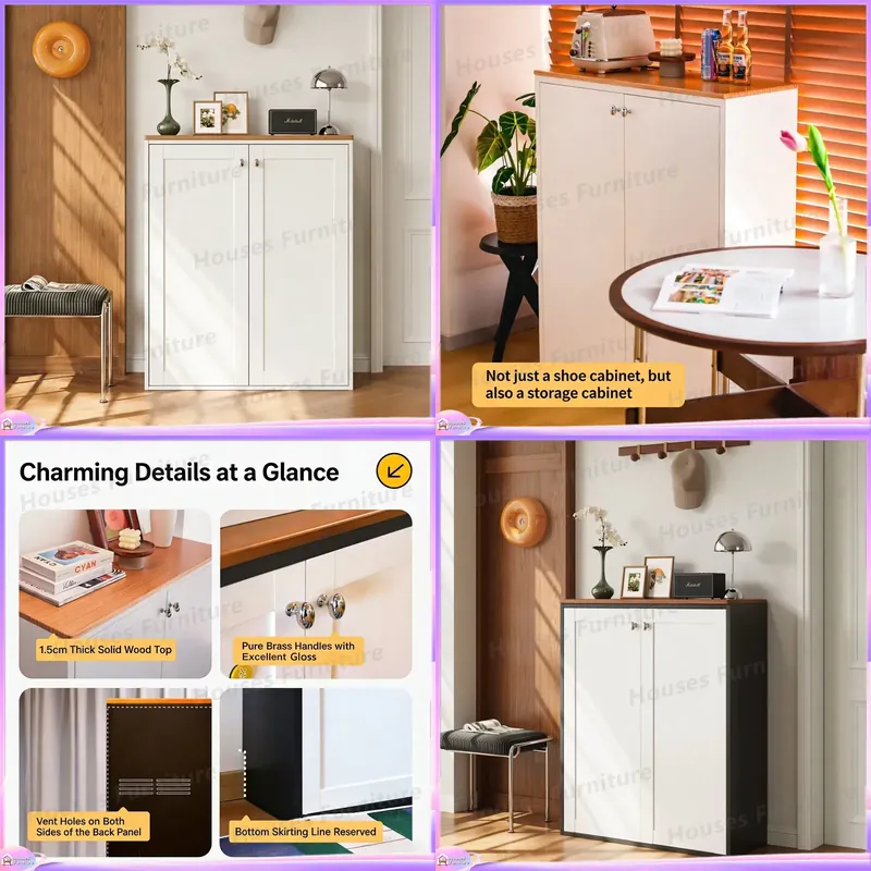 Home Decor Organizer - 현대식 신발장 수납 정리함, 조절 가능한