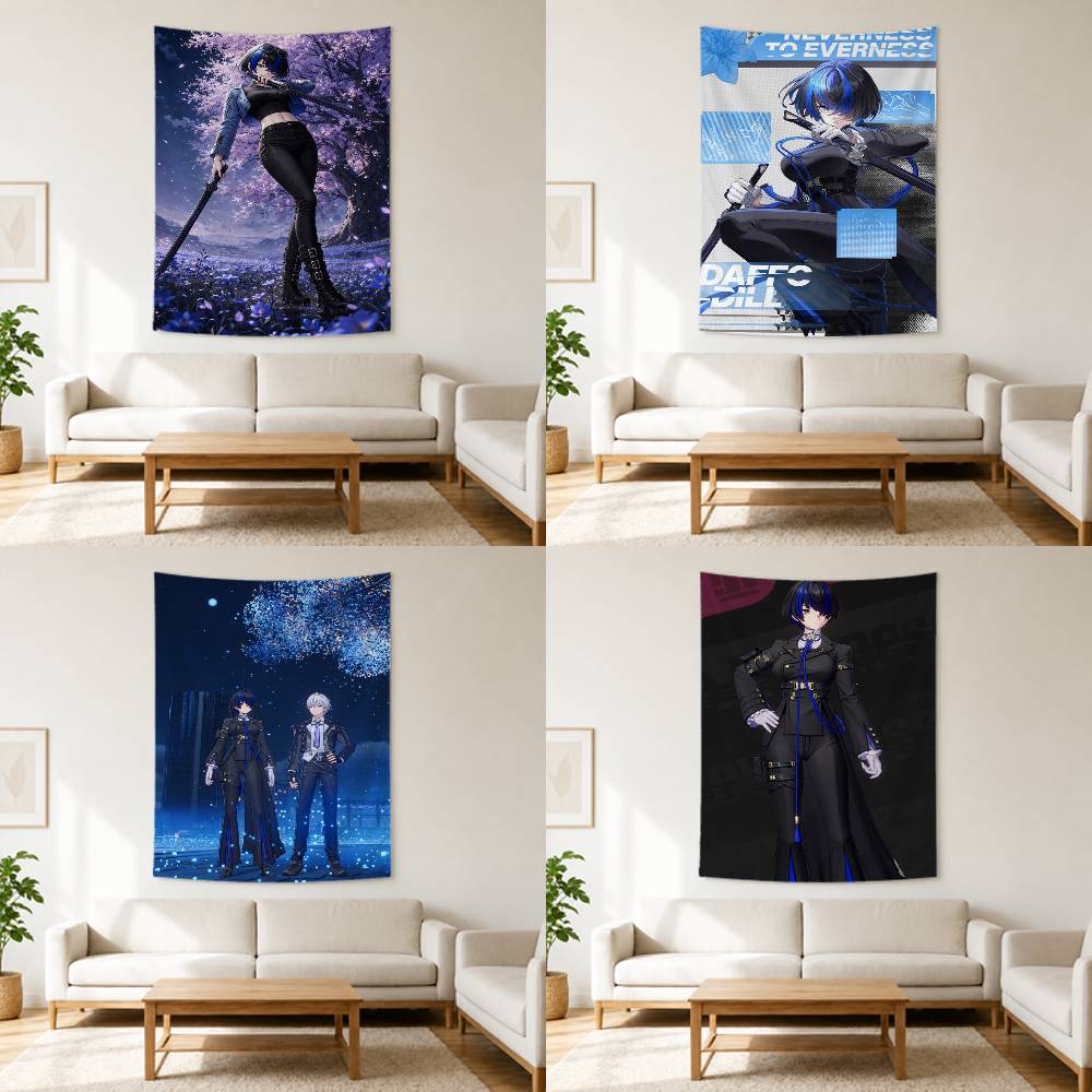 Home Decor Nte - NTE 캐릭터 수선화 깃발 벽걸이 배경
