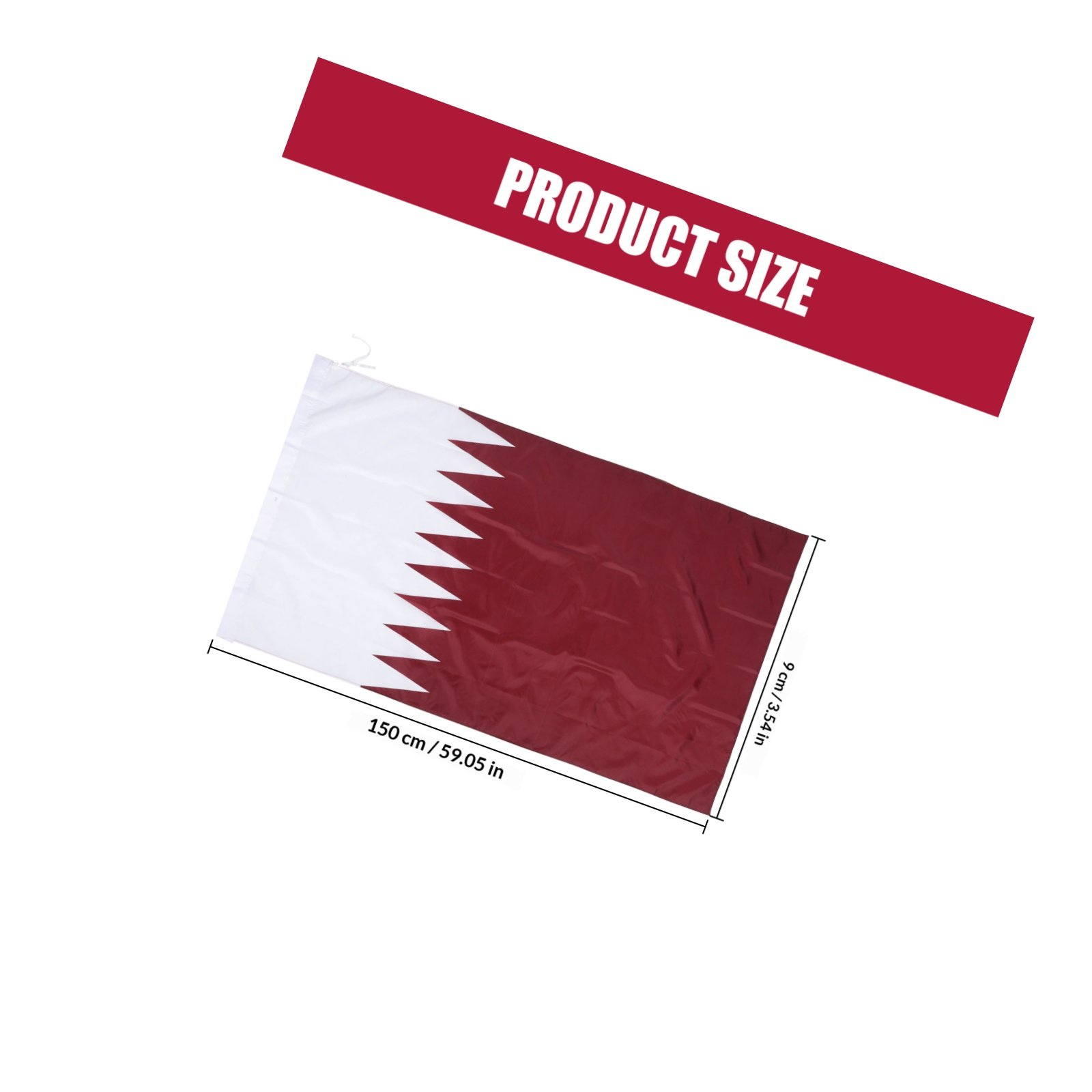 카타르 국기 걸이형 폴리에스터 깃발, 가정, 사무실,  - Home Decor Qatar 리뷰 및 가격