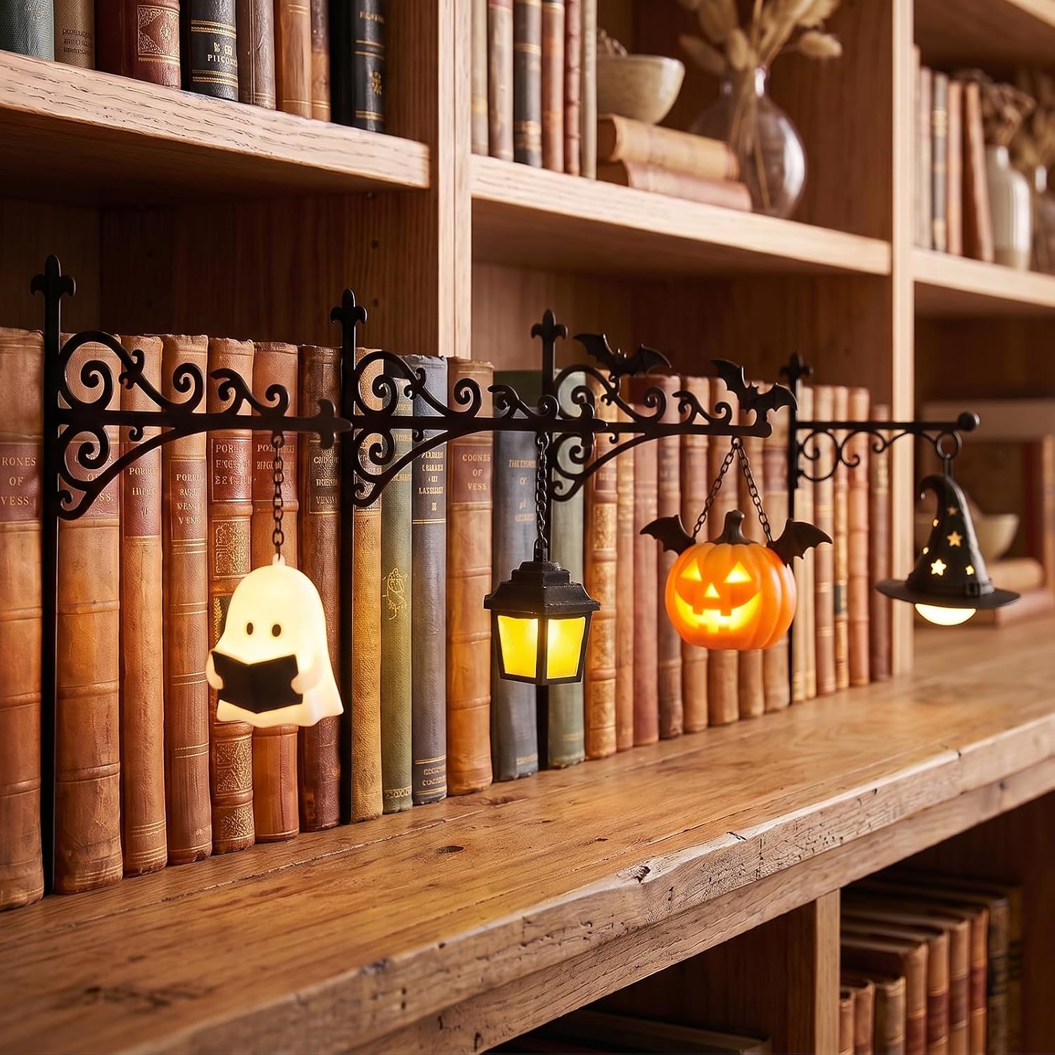 라이브러리 랜턴-장식용 책장 조명 독서 공간 LED 무 - Home Decor Lighting 리뷰 및 가격
