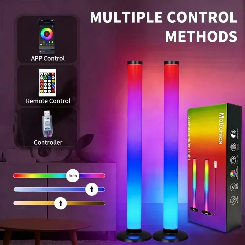 RGB LED 라이트 바 USB 전원, 블루투스 앱 원 - Home Decor Lighting 리뷰 및 가격