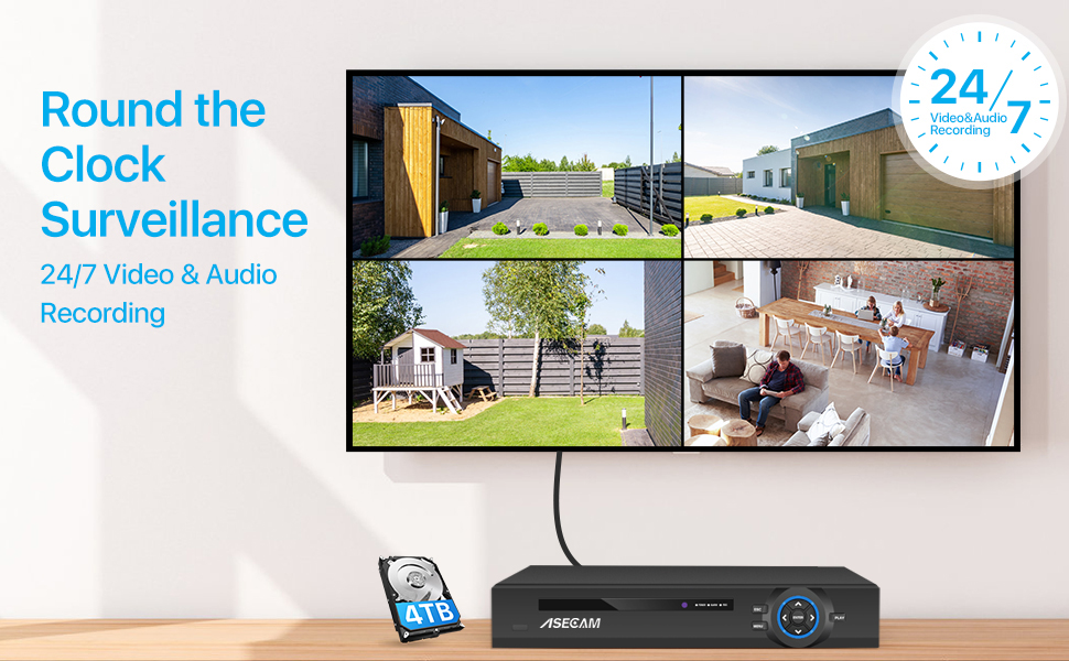 슈퍼 8MP POE NVR 비디오 레코더 오디오 IP  - Home Decor Uk 리뷰 및 가격