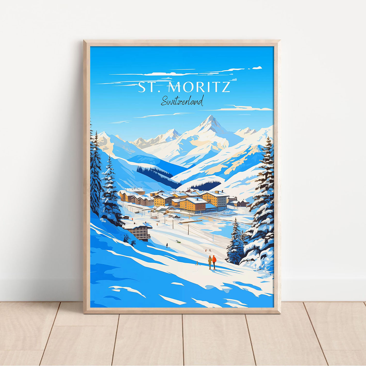스위스 알프스 겨울 풍경 캔버스 페인팅 취리히 제르마트 - Home Decor Zurich 리뷰 및 가격