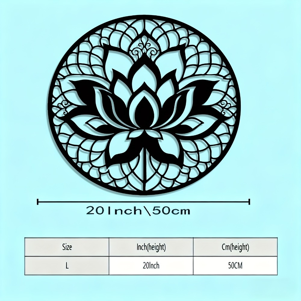 루미호 금속 벽 장식 연꽃 2D 평면 알루미늄 패널 장 - Home Decor Wall Panels 리뷰 및 가격