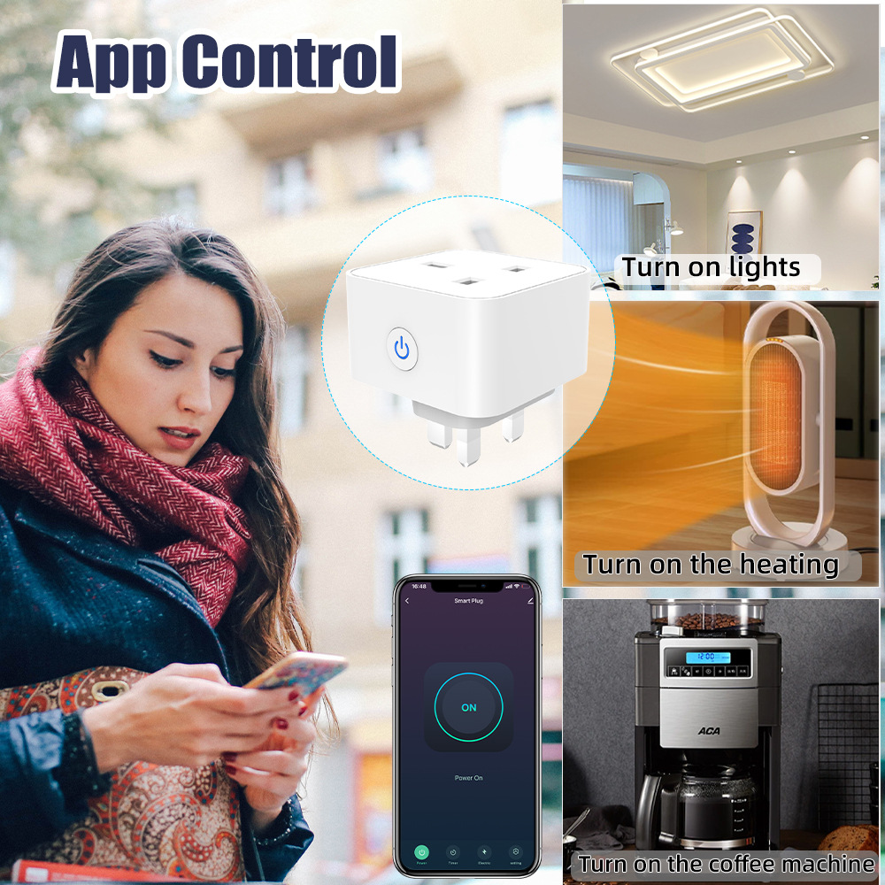 Tuya 스마트 소켓 16A/20A WiFi 또는 Zi - Home Decor Uk 리뷰 및 가격