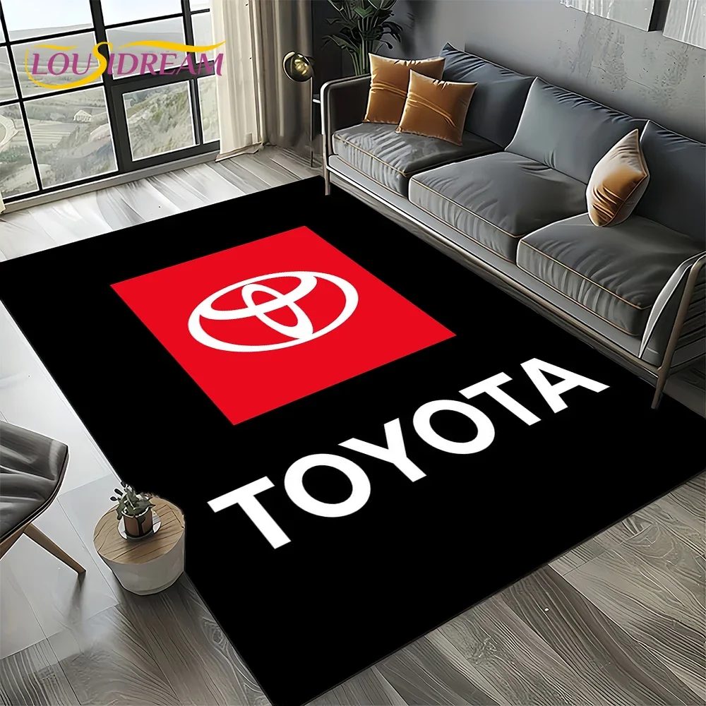 HD 레이싱카 T-TOYOTA Supra 사인 카펫 러 - Home Decor Online Free 리뷰 및 가격