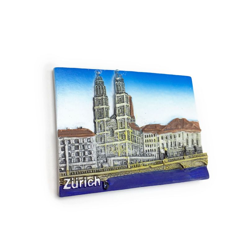 스위스 취리히 (그로스뮌스터 대성당 랜드마크) 3D 레 - Home Decor Zurich 리뷰 및 가격