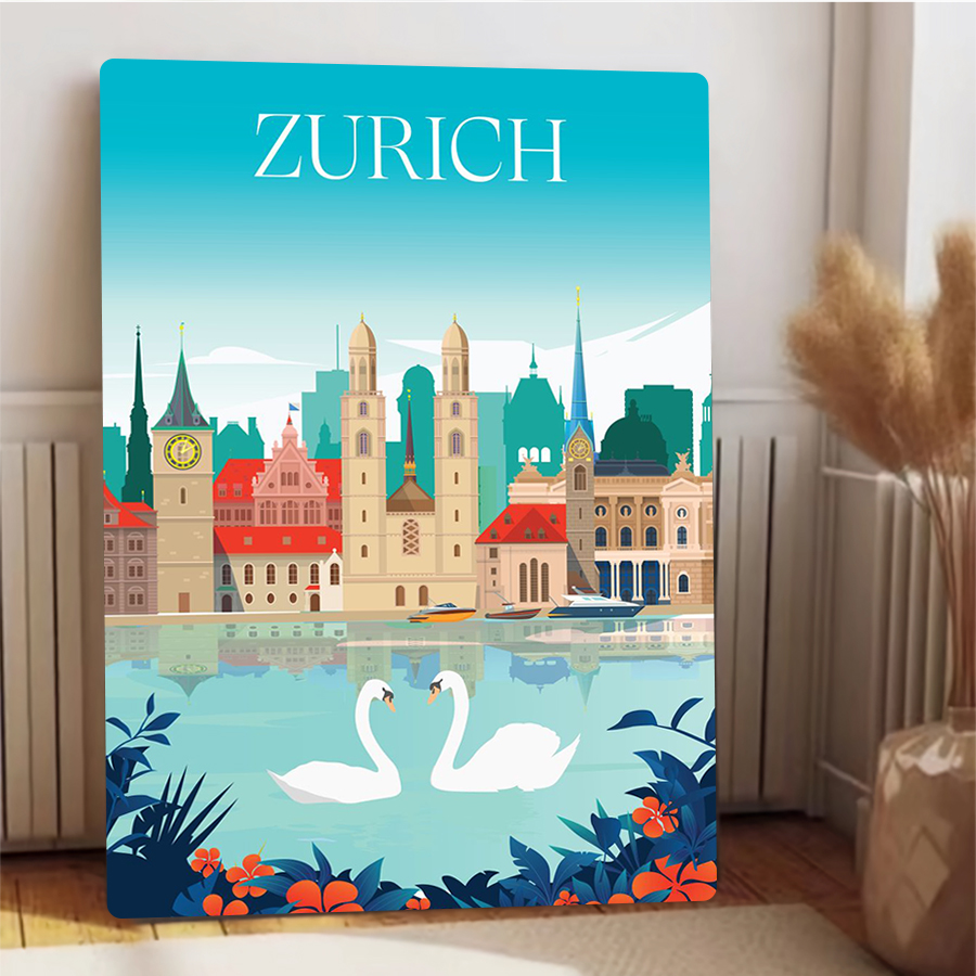 호수 전망이 있는 취리히 시티 스카이 라인 홈 오피스  - Home Decor Zurich 리뷰 및 가격