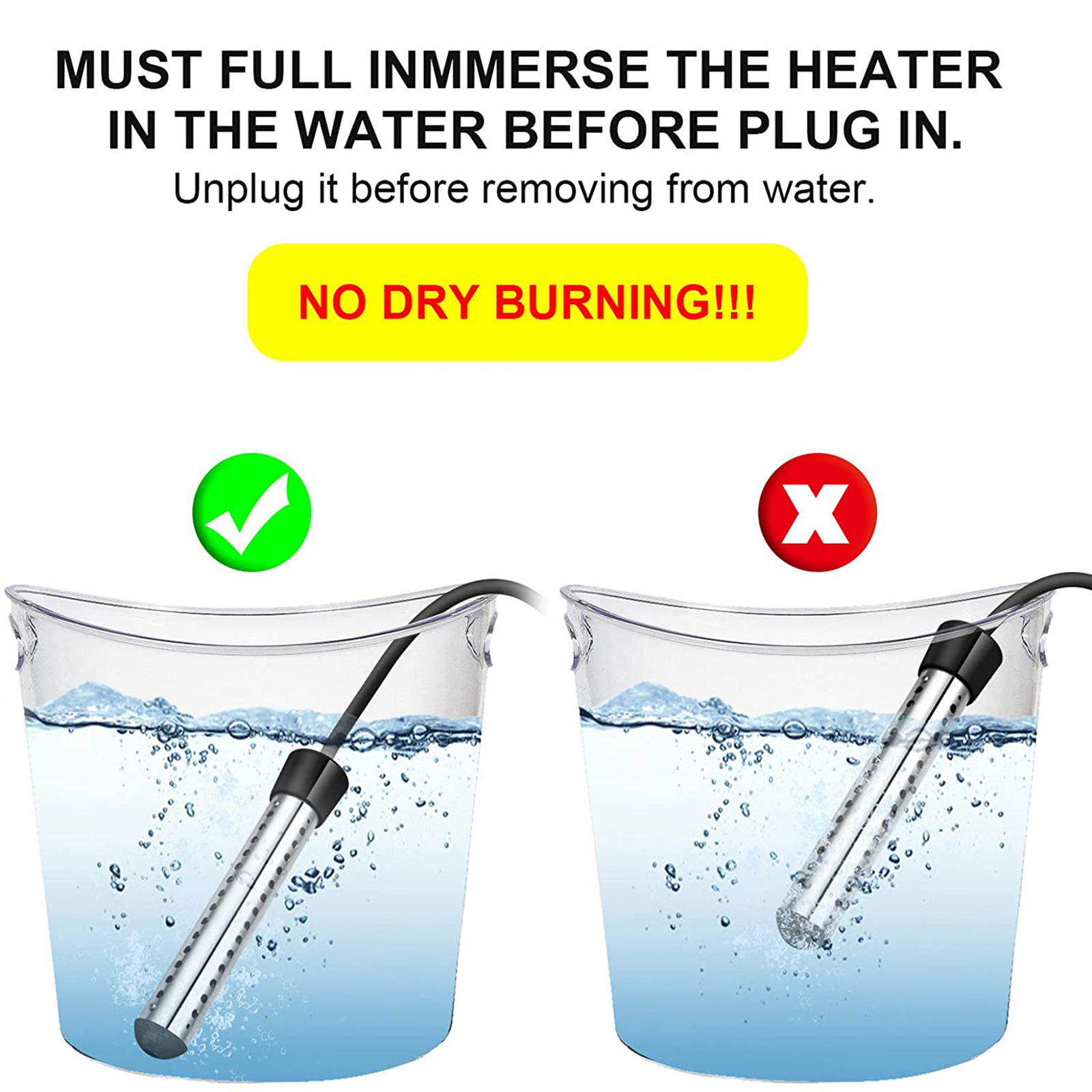 110V/220V 전기 히터 보일러 물 가열 막대 침수 - Home Decor Uk 리뷰 및 가격