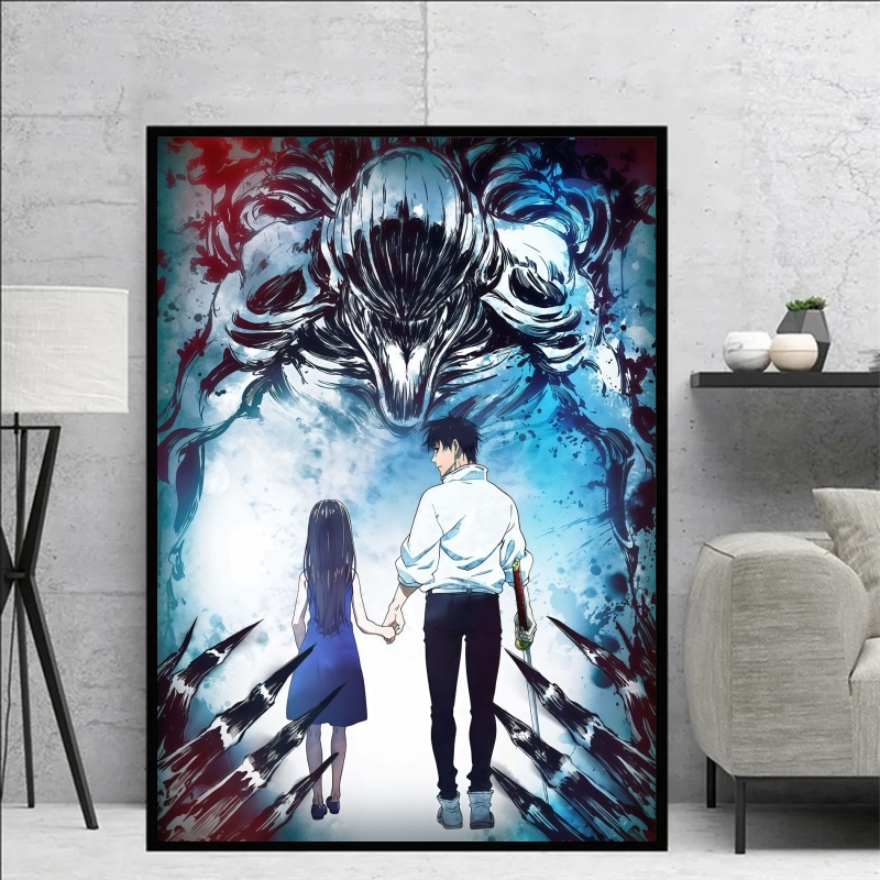 Jujutsu Kaisen Yuta Okkotsu &  - Home Decor Canvas 리뷰 및 가격