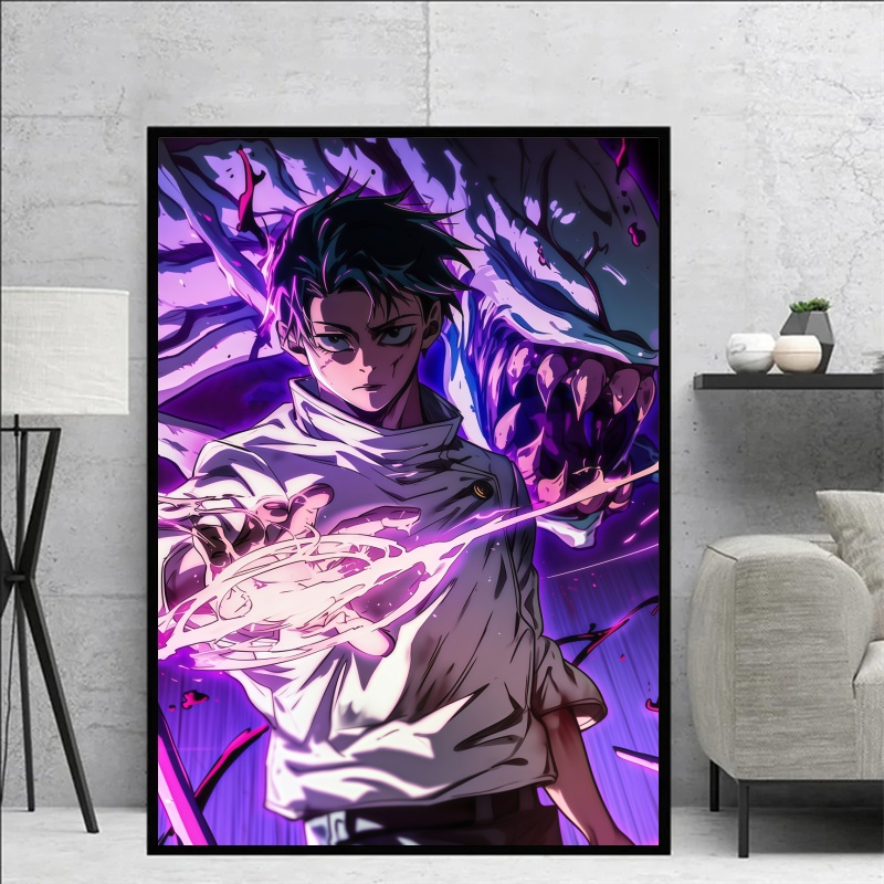 Jujutsu Kaisen Yuta Okkotsu &  - Home Decor Canvas 리뷰 및 가격