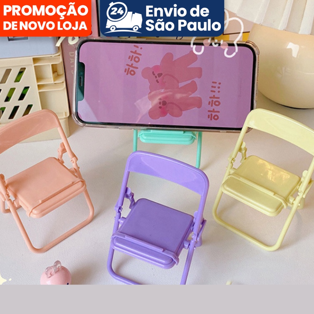 귀여운 의자 모양 휴대폰 거치대, 창의적인 데스크탑 정 - Home Decor Organizer 리뷰 및 가격