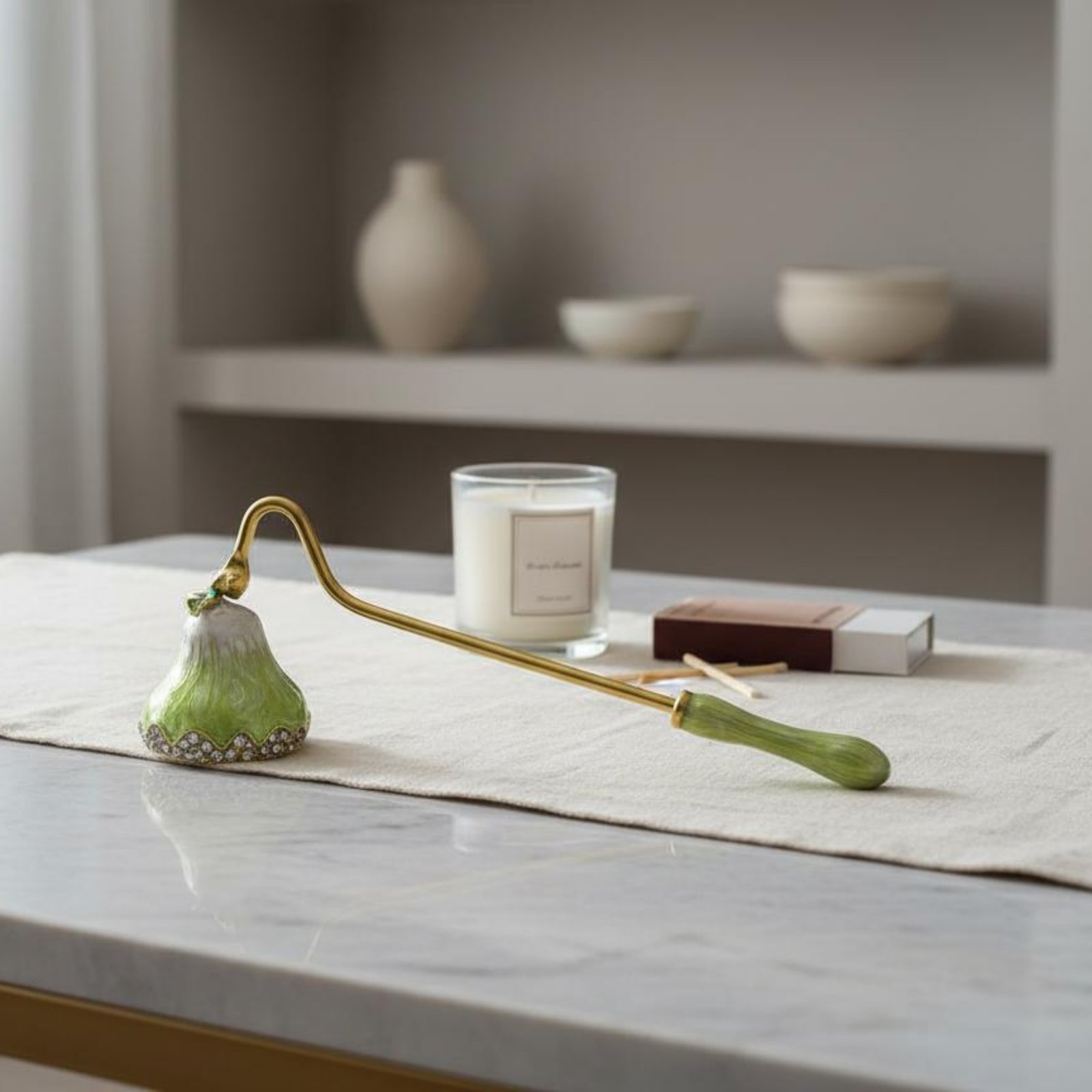 긴 손잡이 양초 심지 끄우개는 안전하게 양초 심지를 꺼 - Home Decor Minimal 리뷰 및 가격