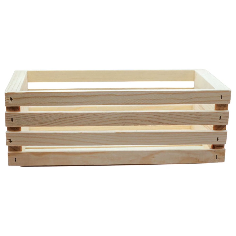미완성 목재 상자 수납함 12x5.5x4인치 러스틱 장 - Home Decor Organizer 리뷰 및 가격