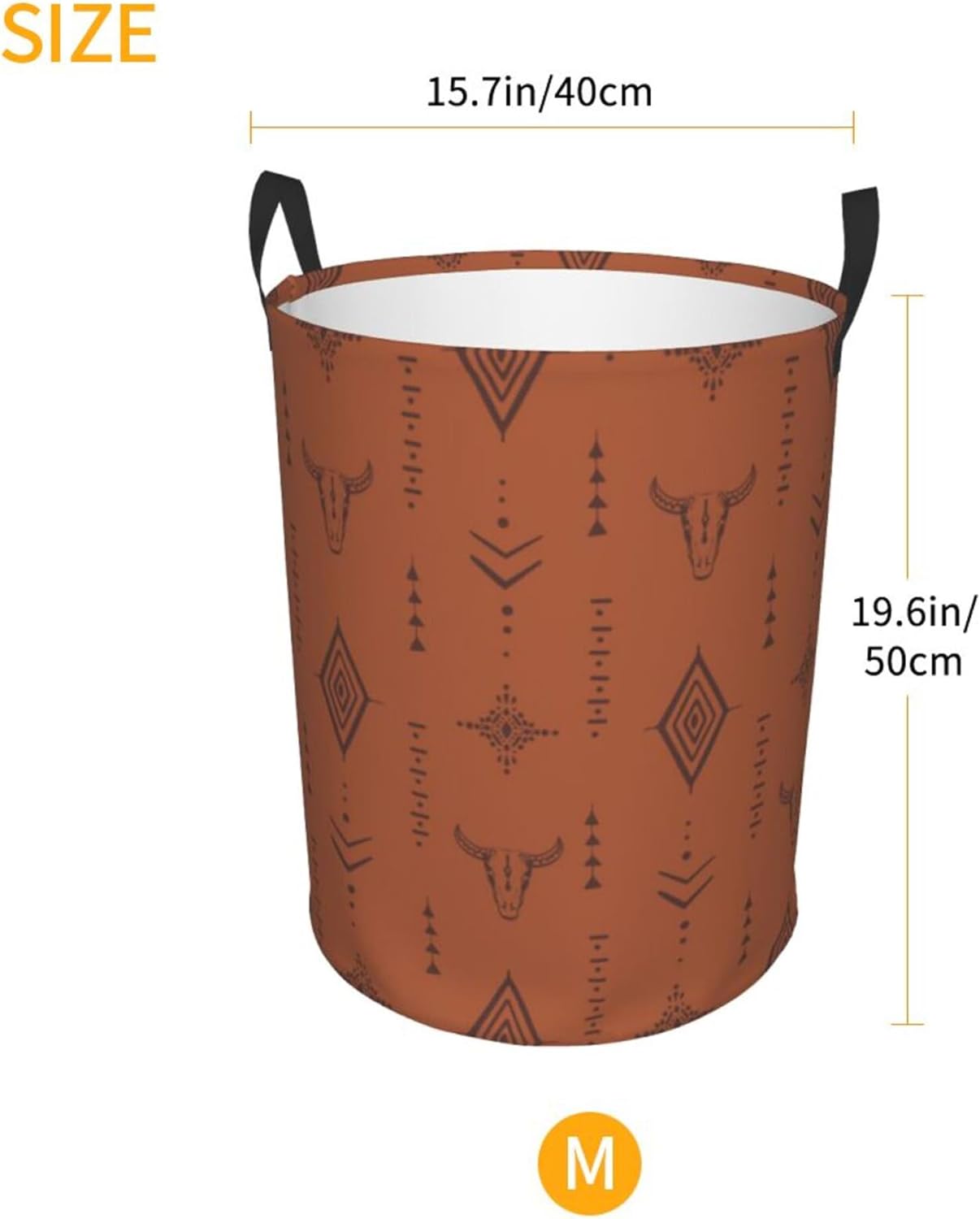 서양 보헤미안 스타일 홈 데코 손잡이 달린 접이식 세탁 - Home Decor Hampers 리뷰 및 가격