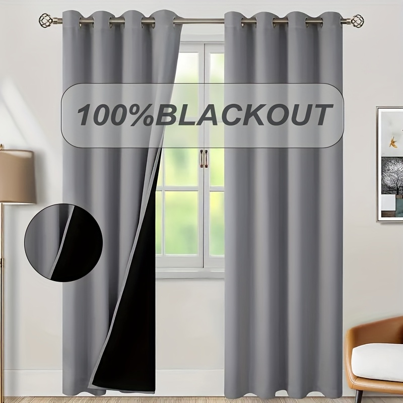 1개 100% 암막 커튼, 블랙 백킹, 다양한 색상의  - Home Decor Wall Panels 리뷰 및 가격