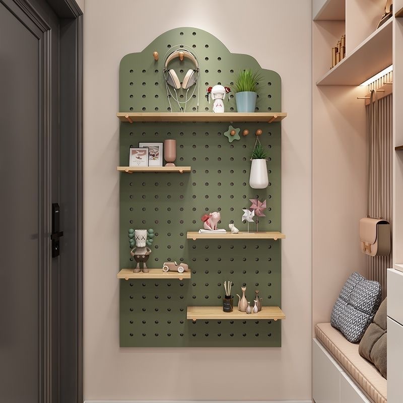 나무 카비티 보드 벽 선반 장식용 디스플레이 랙 수납  - Home Decor Organizer 리뷰 및 가격