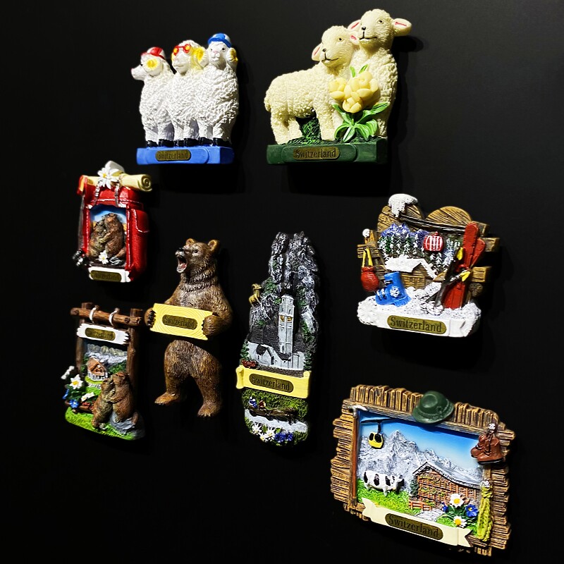 베른 취리히 스위스 3D 냉장고 자석 기념품 수공예품  - Home Decor Zurich 리뷰 및 가격