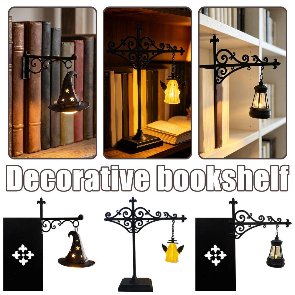 레트로 고딕 책꽂이 램프 도서관 랜턴 LED 무드등 미 - Home Decor Lighting 리뷰 및 가격