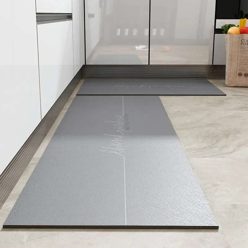 주방 바닥 매트 PVC 가죽 방수 카펫 홈 데코레이션  - Home Decor Online Free 리뷰 및 가격